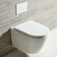 YS22268H توالت سرامیکی دیواری، توالت دیواری بدون حاشیه، شستشو؛