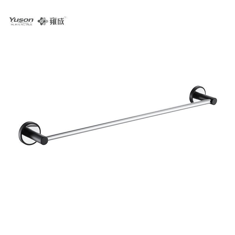16724 لوازم جانبی حمام شیک، میله حوله، 24”, جای حوله، حوله روی/برنج/SUS، نصب شده روی دیوار (سری 16700)