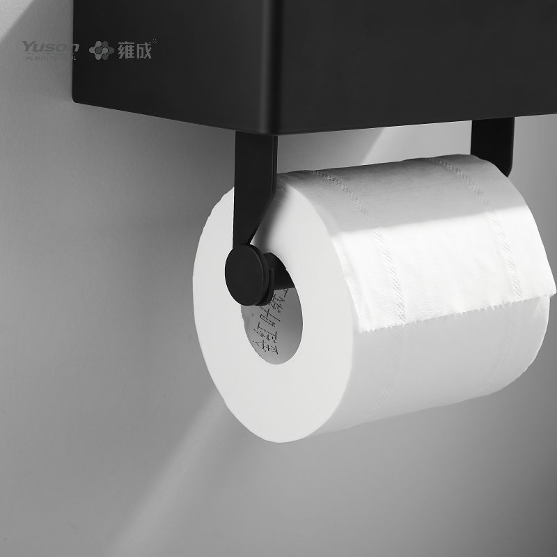 لوازم جانبی حمام Sleek 18786D، نگهدارنده دستمال توالت، نگهدارنده رول کاغذ توالت روی/برنج/SUS، دیواری (سری 18700)