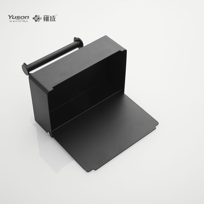 لوازم جانبی حمام Sleek 18786D، نگهدارنده دستمال توالت، نگهدارنده رول کاغذ توالت روی/برنج/SUS، دیواری (سری 18700)