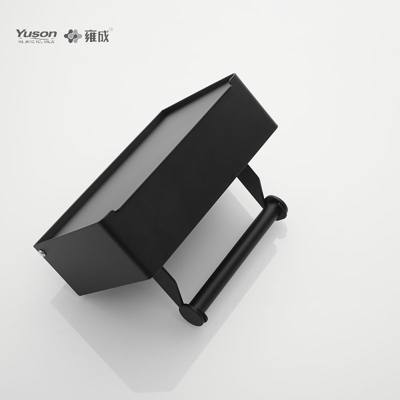 لوازم جانبی حمام Sleek 18786D، نگهدارنده دستمال توالت، نگهدارنده رول کاغذ توالت روی/برنج/SUS، دیواری (سری 18700)