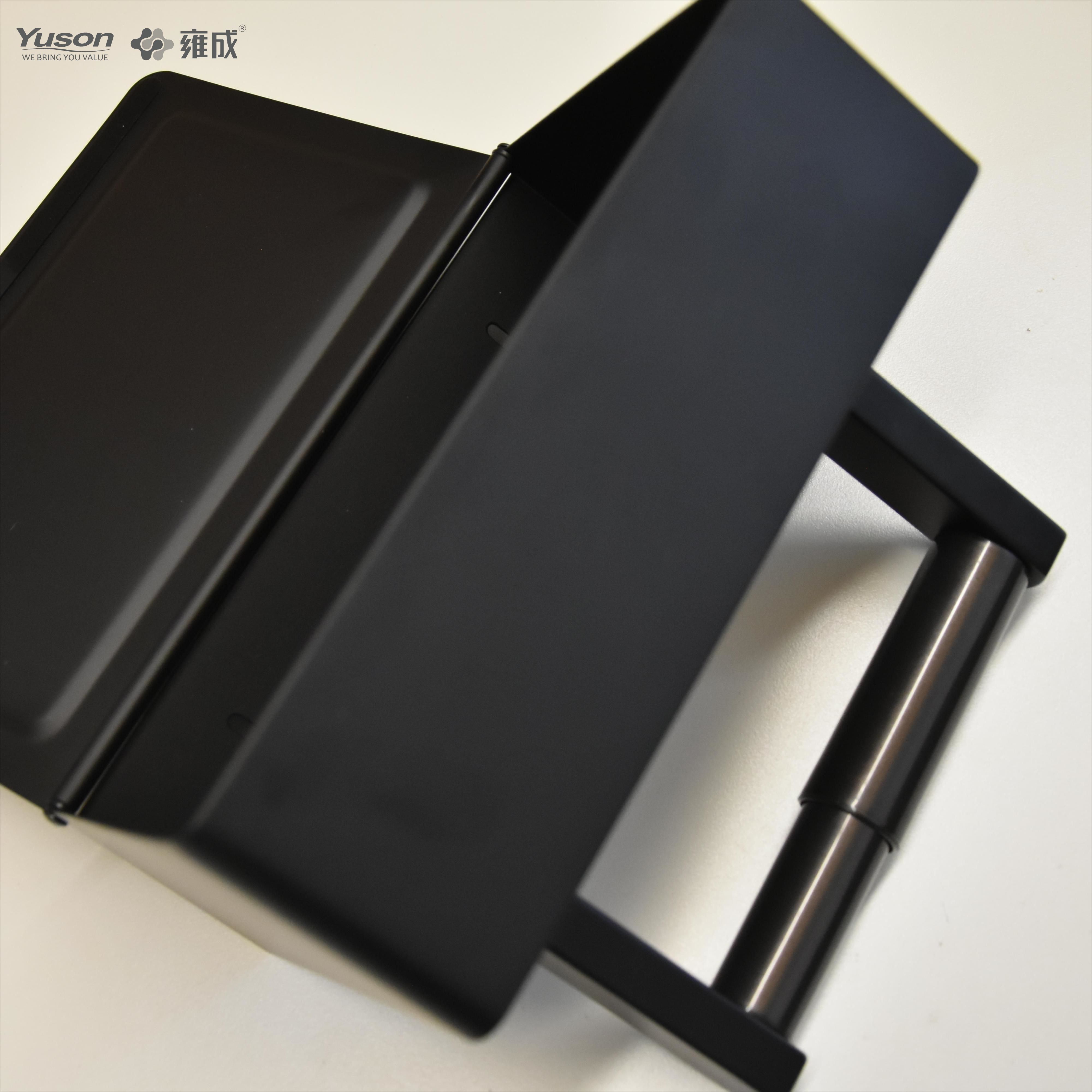 لوازم جانبی حمام Sleek 18786E، جای دستمال توالت، رول نگهدارنده کاغذ توالت روی/برنج/SUS، دیواری (سری 18700)