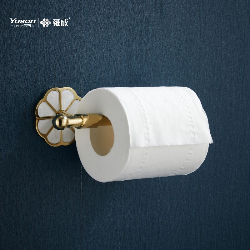 21086 لوازم جانبی حمام شیک، جای دستمال توالت، رول نگهدارنده کاغذ توالت روی/برنج/SUS، دیواری (سری 21000)